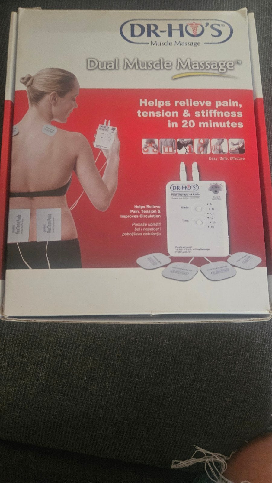 dr ho duel muscle massage, Ophalen, Apparaat
