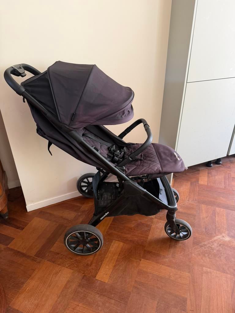 Easywalker Buggy Jackey 2 Midnight Black, Kinderen en Baby's, Buggy's, Ophalen of Verzenden