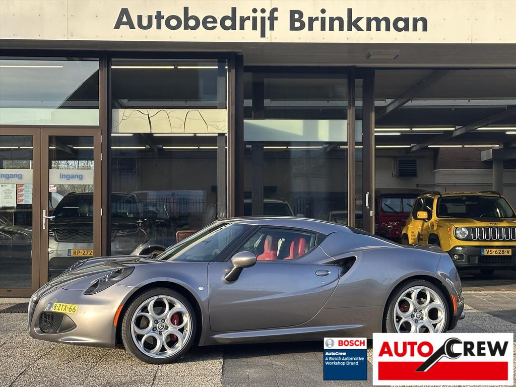 Alfa Romeo 4C 1.750TBI 240pk TCT, Automaat, 15 km/l, 4 cilinders, Zilver of Grijs