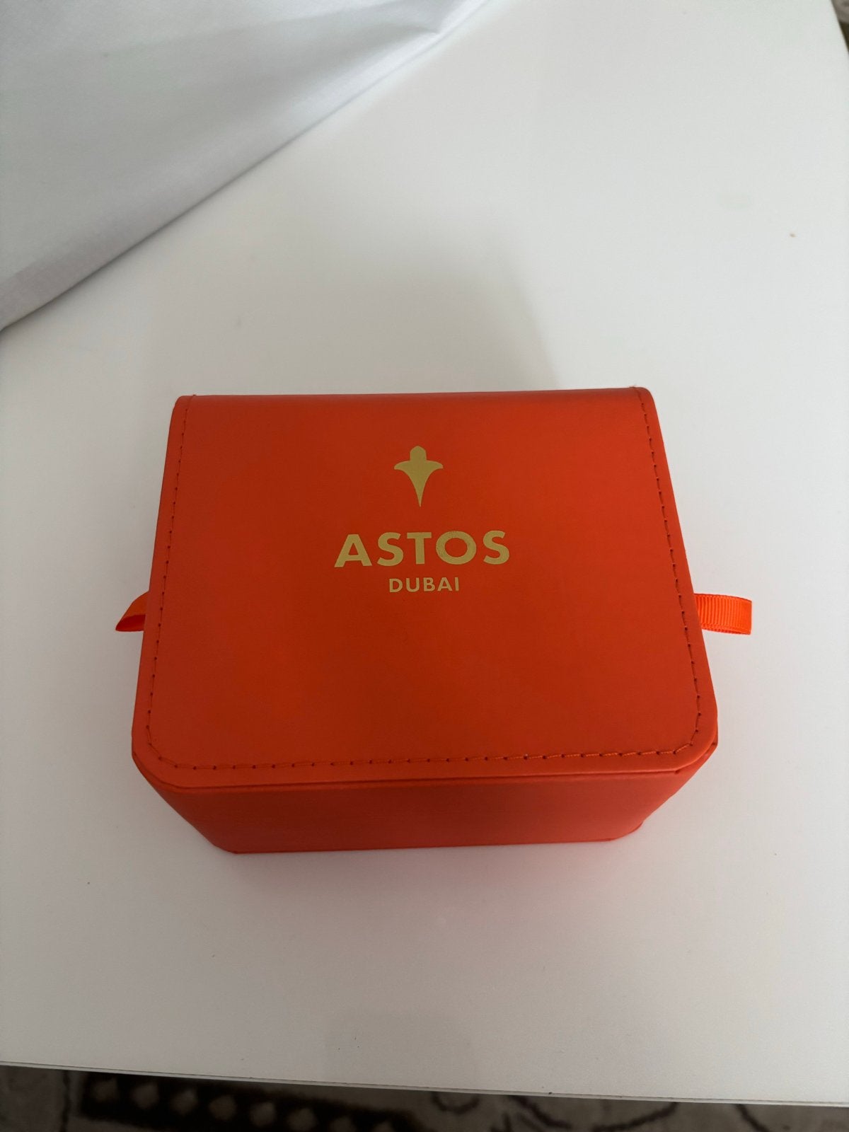 Astos Dubai Polshorloge - Nieuw, Staal, Polshorloge, Zo goed als nieuw, Ophalen