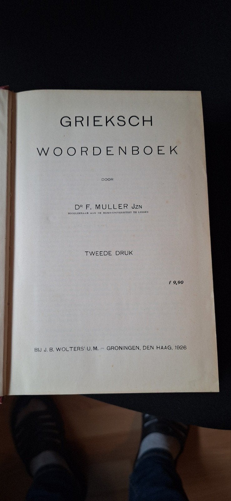 Grieks-Nederlands Woordenboek uit 1926 - Zeer Goede Staat, Boeken, Ophalen of Verzenden