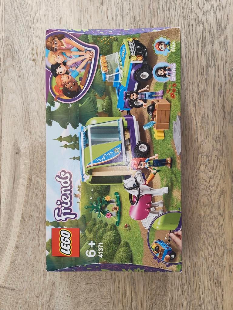 Lego Friends paardentrailer, Ophalen of Verzenden, Meer dan 50 stukjes, Zo goed als nieuw, 6 jaar of ouder