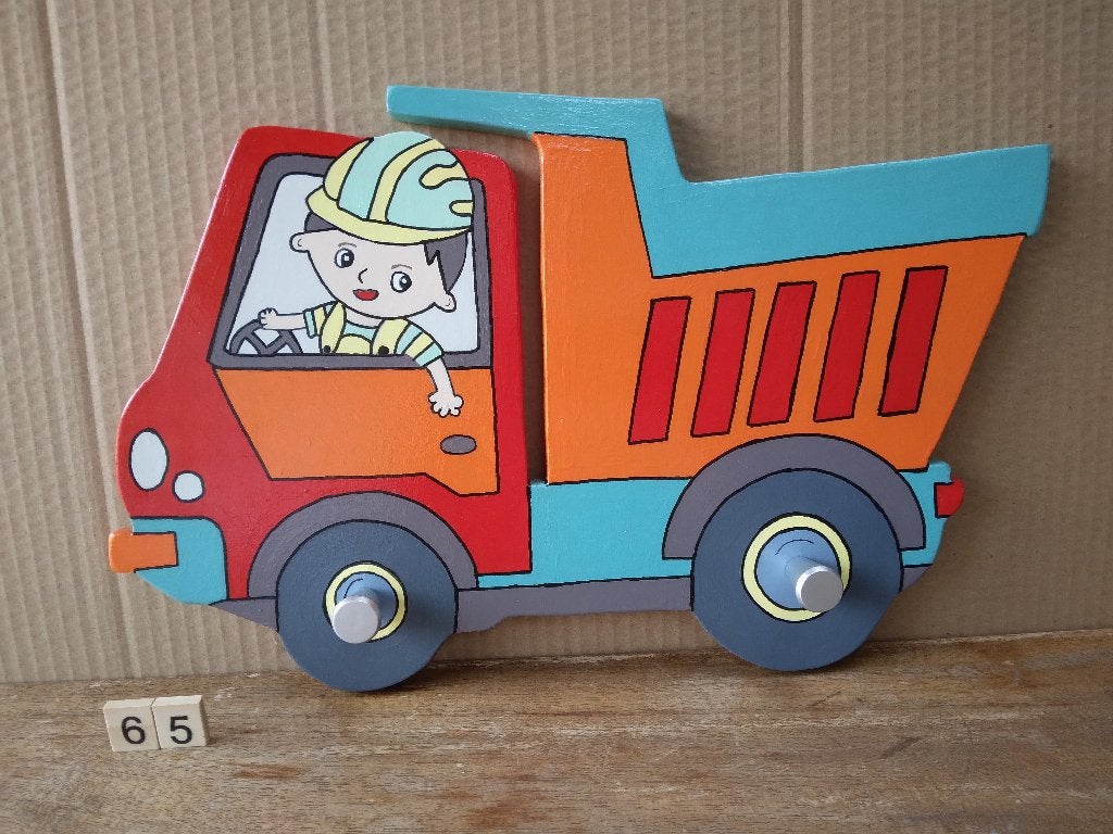 Kinderkapstok 65 Zandwagen, Ophalen of Verzenden, Nieuw, Kapstokje