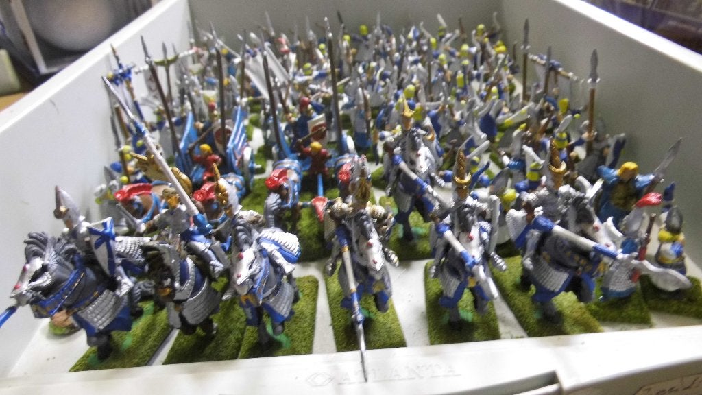 LOTR/Elven Leger   /geverfd/plastic/tin, Ophalen of Verzenden, Gebruikt, Overige typen