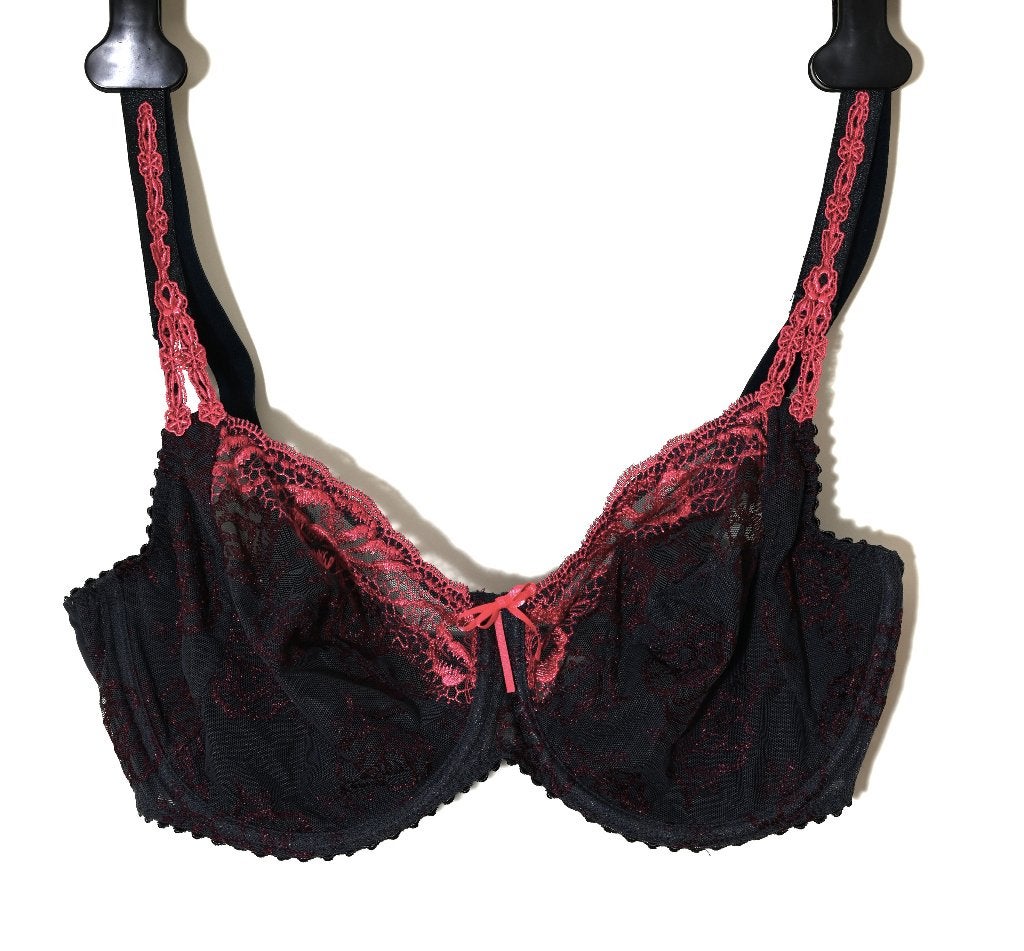 Prima Donna beugel bh Delight - grijs-aubergine-roze - 80E, Prima Donna, Verzenden, Roze, BH