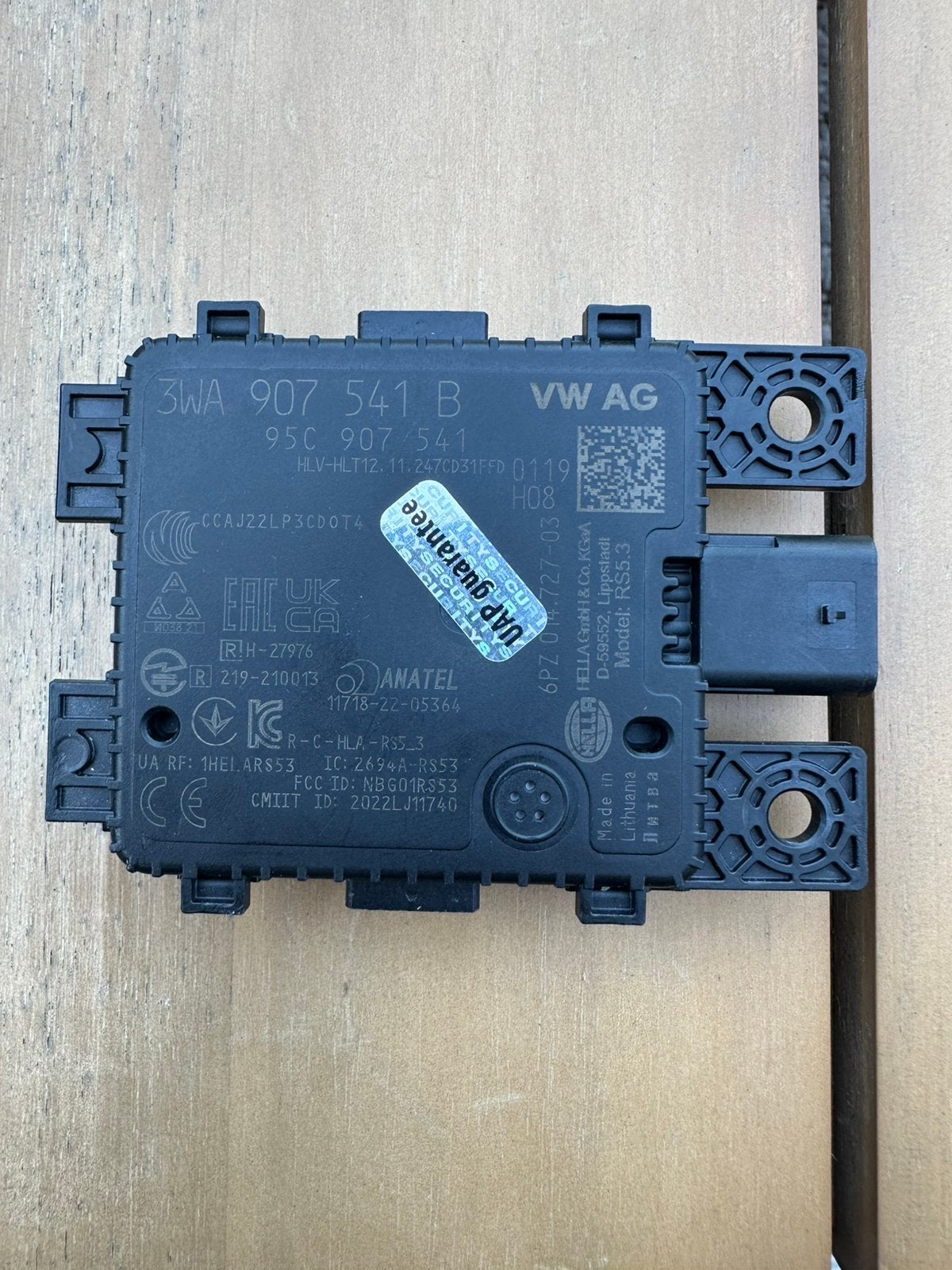 Volkswagen Radar Sensor 3WA907541B Nieuw, Ophalen of Verzenden, Nieuw, Volkswagen