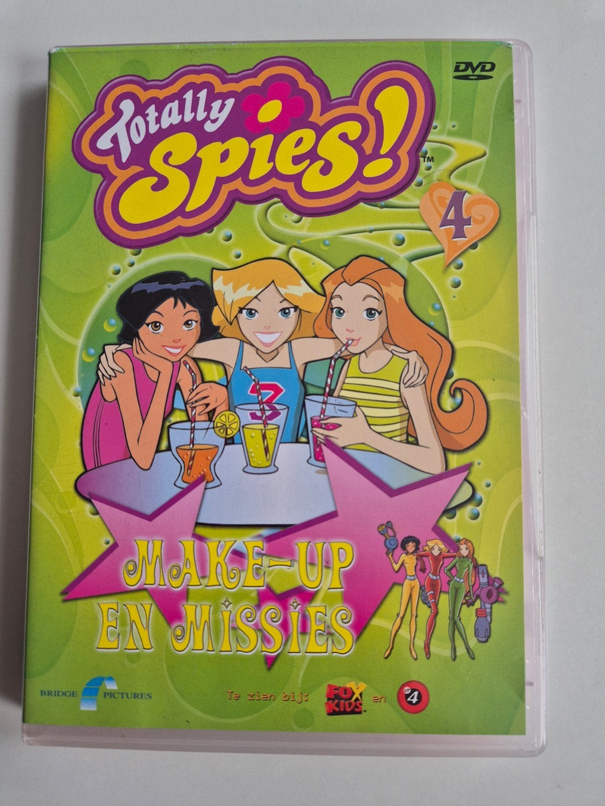 Totally Spies! Make-Up en Missies DVD - Deel 4, Avontuur, Gebruikt, Alle leeftijden, Ophalen of Verzenden