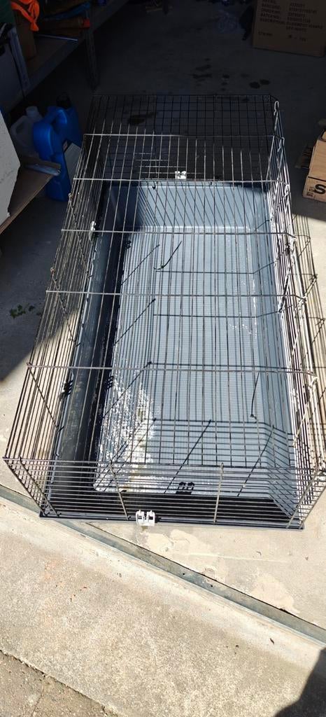 Ferplast konijnenkooi groot 118x58x60, Ophalen, Kooi, 60 tot 90 cm, Konijn