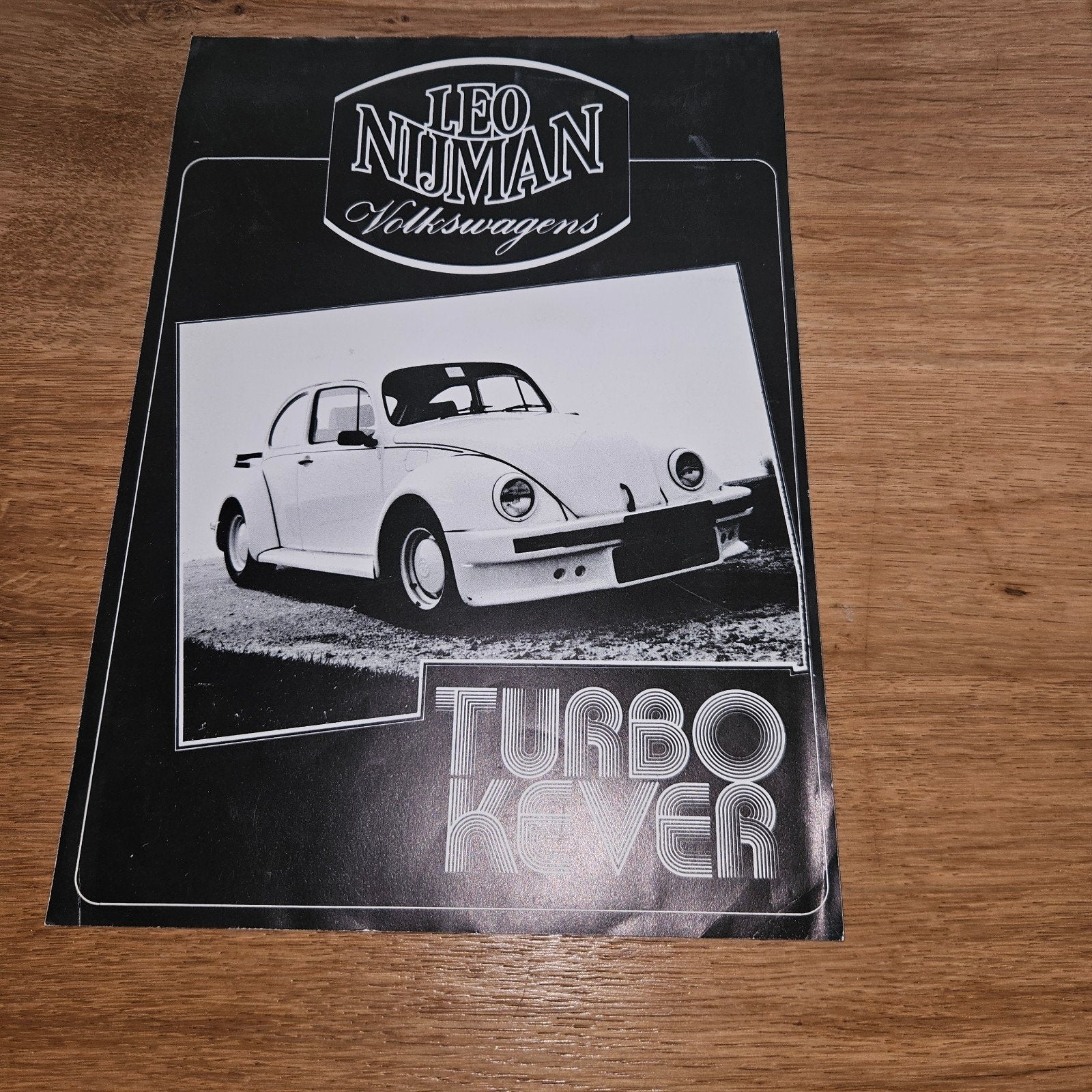 Leo Nijman Volkswagens Turbo Kever brochure, Boeken, Ophalen of Verzenden, Gelezen, Volkswagen, Leo Nijman