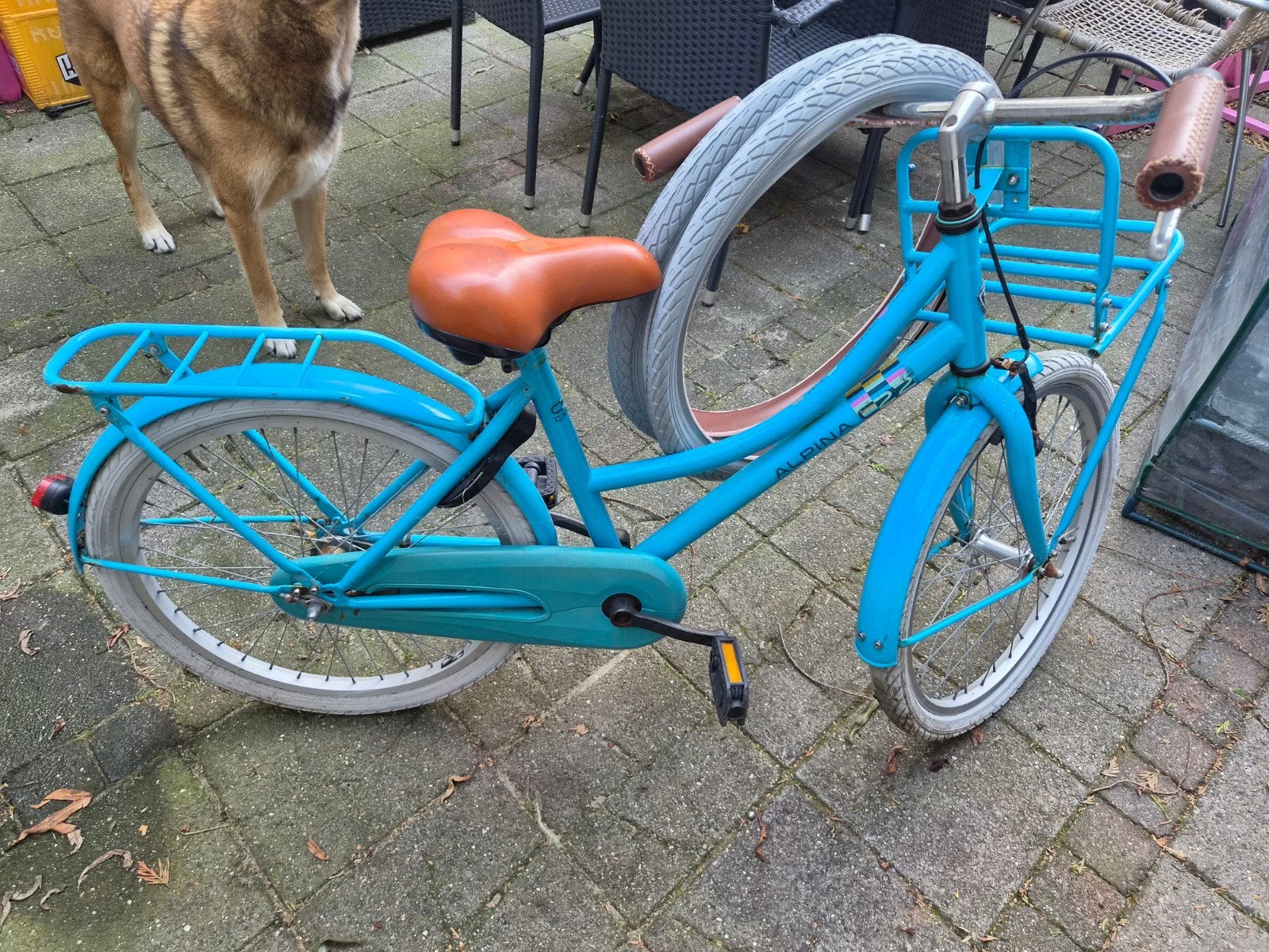 opknapfiets, Ophalen, Gebruikt