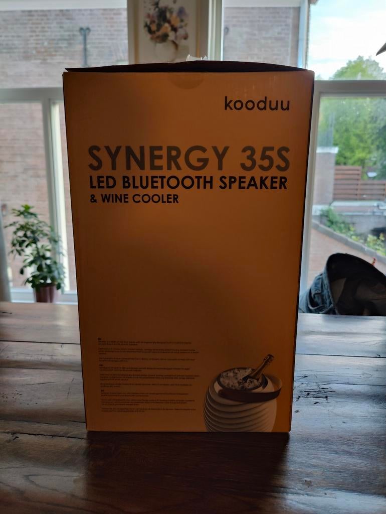 Kooduu Synergy 35S LED Bluetooth Speaker & Wijnkoeler, Overige merken, Overige typen, Nieuw, Ophalen of Verzenden