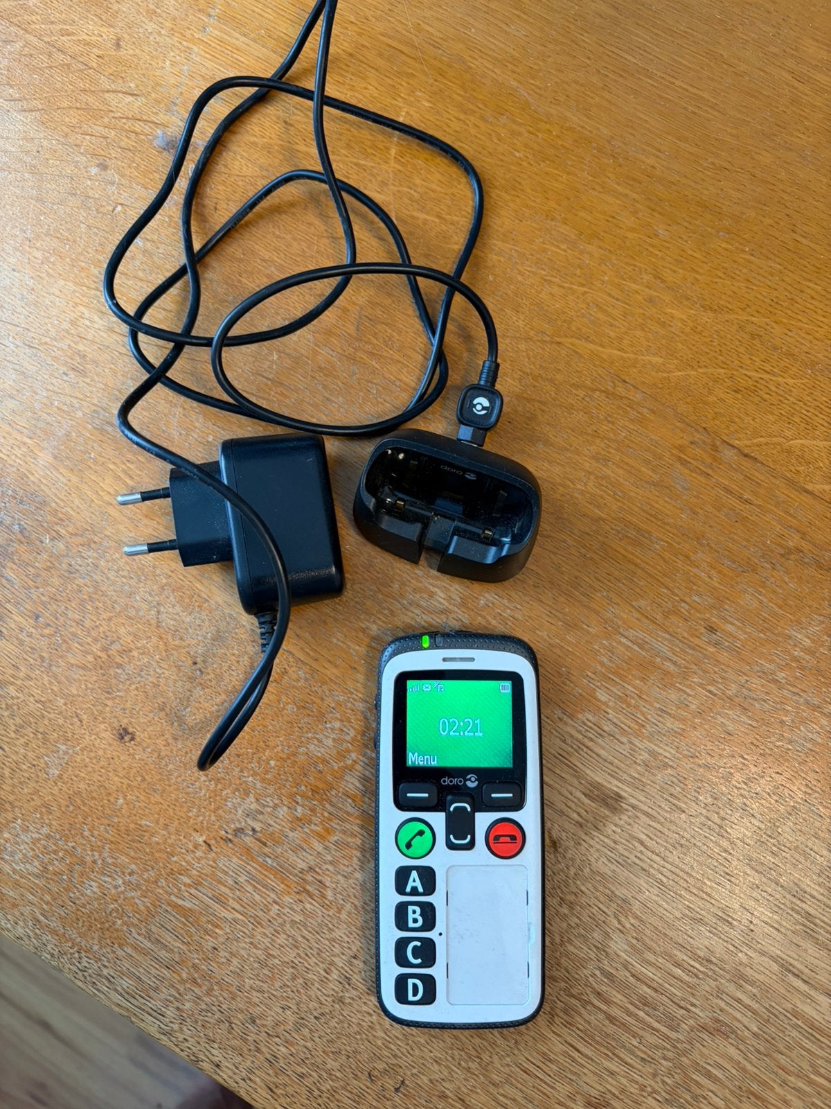 Doro Secure 580 z.g.a.n. ouderen telefoon, Geen camera, Ophalen of Verzenden, Zo goed als nieuw, Klassiek of Candybar