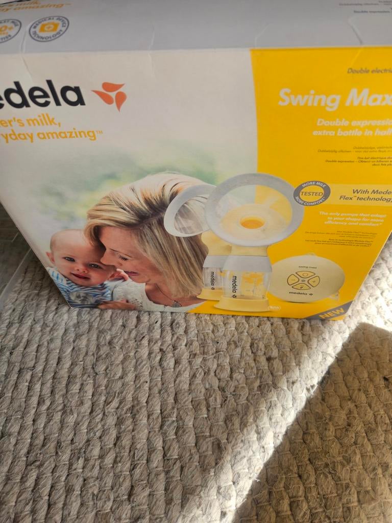 Medela Swing Maxi Dubbele Elektrische Borstkolf, Ophalen, Zo goed als nieuw