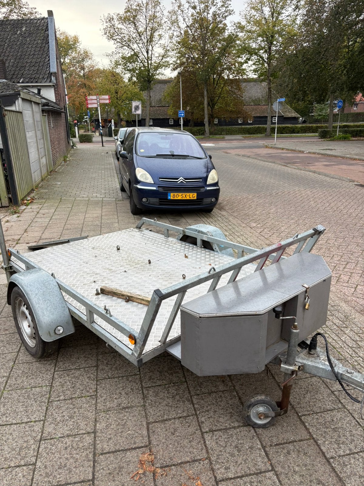 Nette motor trailer., Auto diversen, Ophalen of Verzenden, Gebruikt
