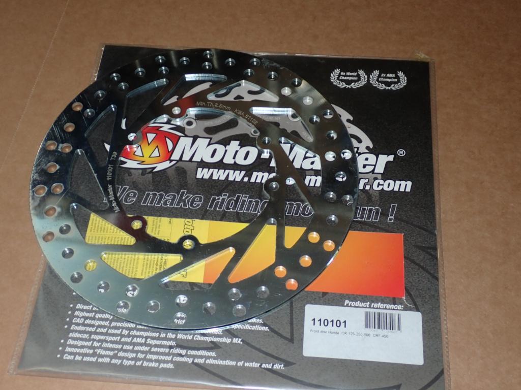 Honda CR CRF 125 250 450 500 Moto-Master Voorrem Schijf, Motoren, Verzenden