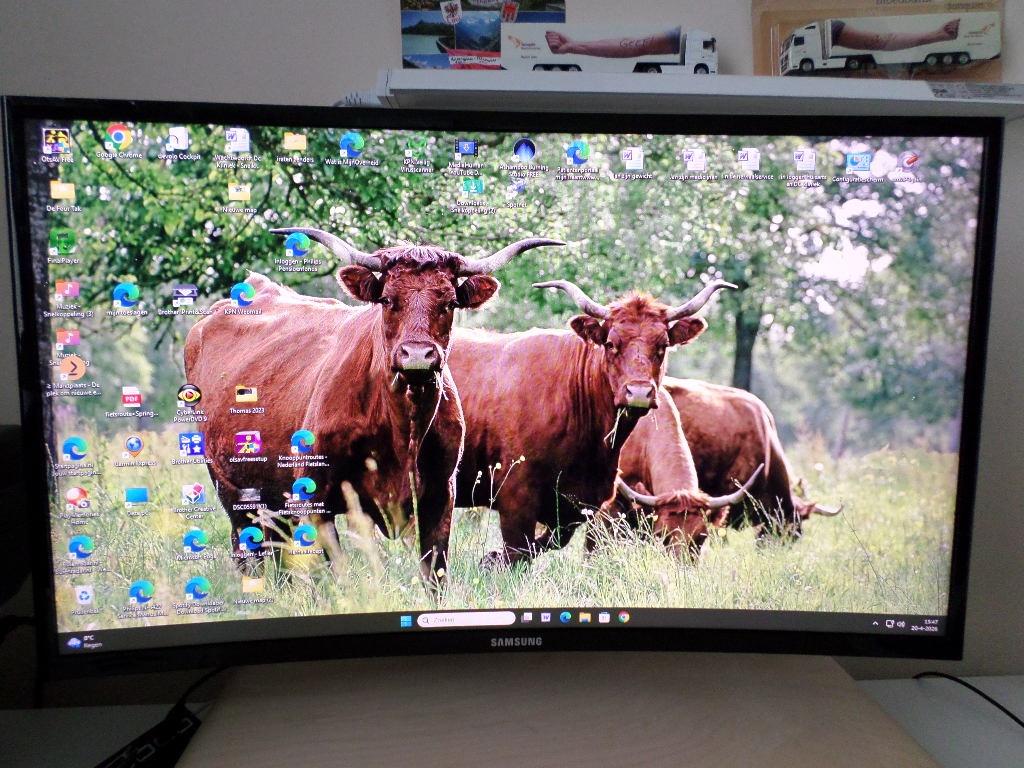 monitors, Ophalen, IPS, HDMI, Zo goed als nieuw