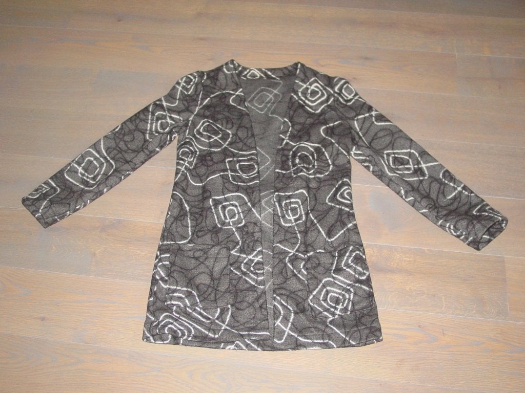 Lang vest, maat 38, kleur grijs, Ophalen of Verzenden, Gedragen, Maat 38/40 (M), Grijs