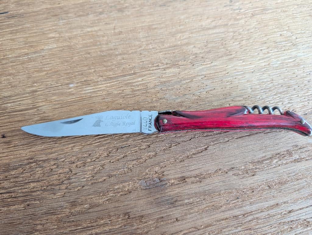 zakmes laguiole l'aigle royale, Ophalen of Verzenden, Zo goed als nieuw