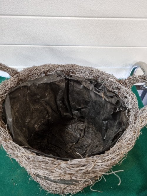 bloempot mand welkom, Ophalen of Verzenden, 'T Olde Gre-j, Info@toldegrej.nl, Endepoelstraat 20f Didam