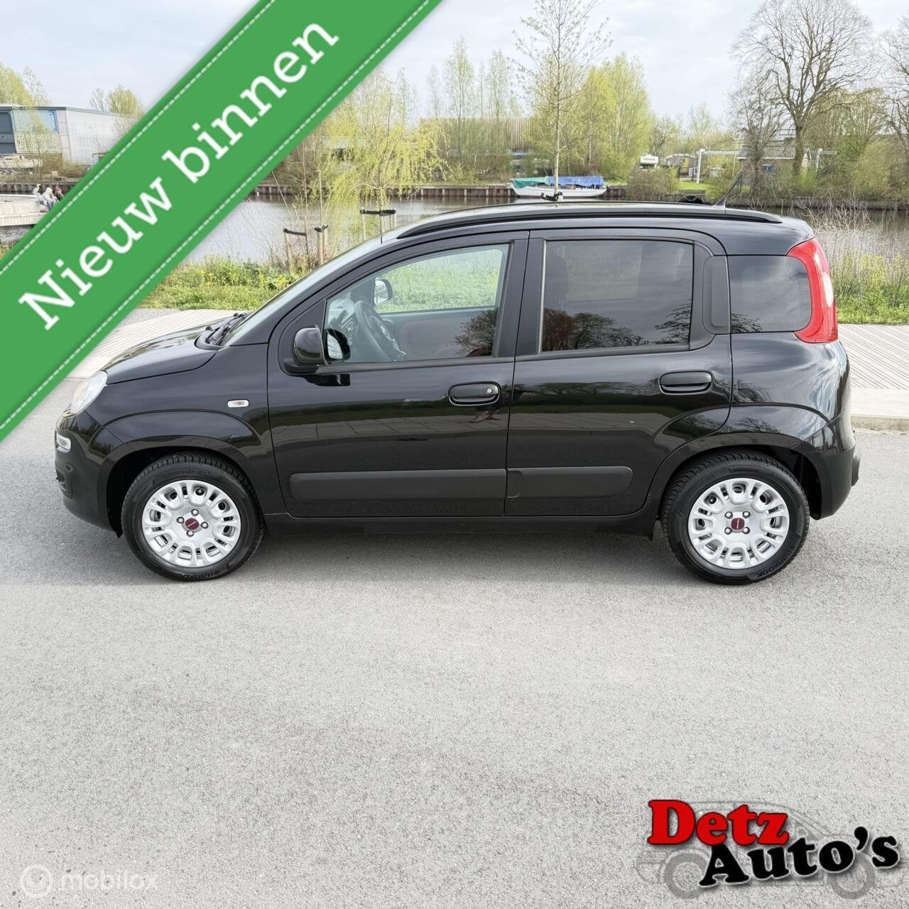 Fiat Panda 1.2 Actual,5 deurs met apk, Gebruikt, 1242 cc, 4 stoelen, Bedrijf