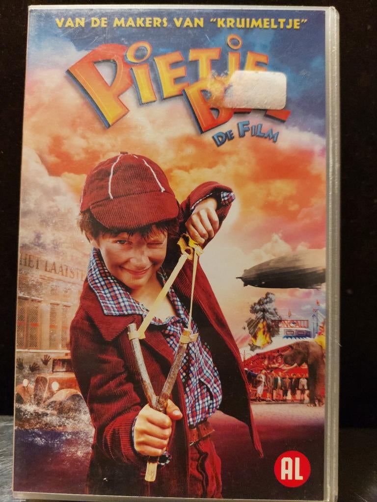 Pietje bel kinderfilm/ video/ disney/vhs, Verzamelen, Ophalen of Verzenden, Gebruikt, Film