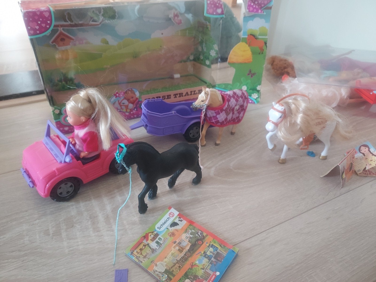 Horse trailer set, Ophalen of Verzenden, Zo goed als nieuw