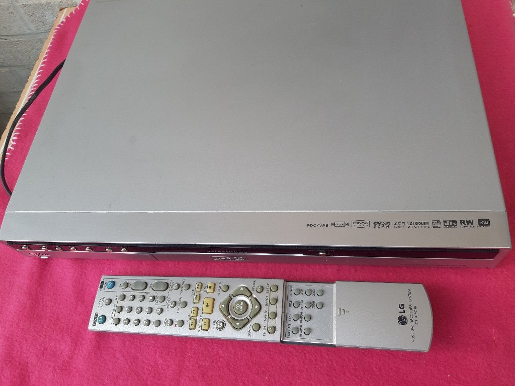 LG RH7500 | DVD / Harddisk Recorder (80 GB), Ophalen, Gebruikt, Harddiskrecorder, Met dvd-recorder