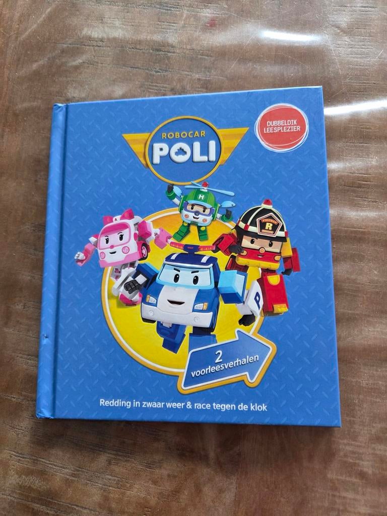 Robocar Poli Dubbeldik Voorleesboek, Fictie algemeen, Ophalen of Verzenden, Zo goed als nieuw, Voorleesboek