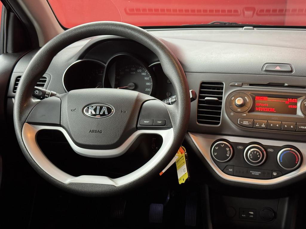 Kia Picanto 1.0 CVVT ComfortLine | Airco | Radio CD | 39500K, Auto's, Kia, Voorwielaandrijving, Euro 5, Stof, Gebruikt