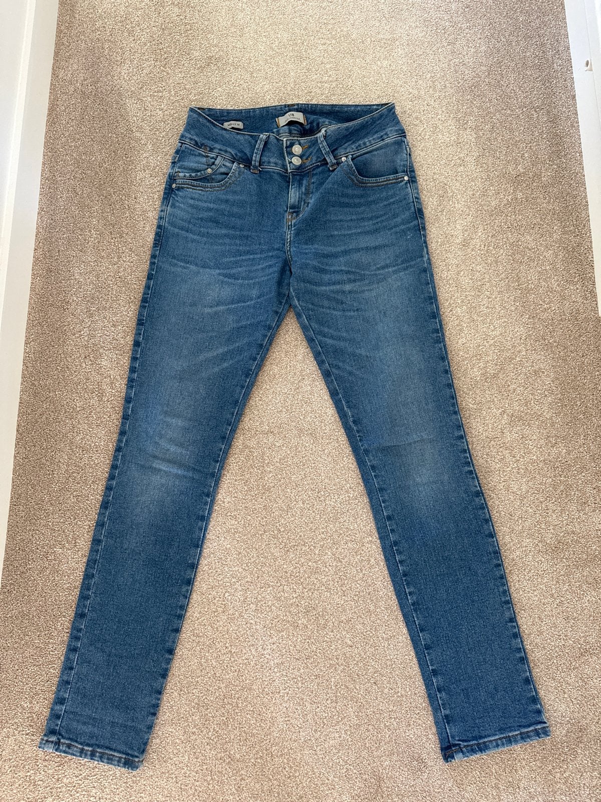 Nieuwe LTB Molly M spijkerbroek W28 L30, Ophalen of Verzenden, Nieuw, Blauw, W28 - W29 (confectie 36)