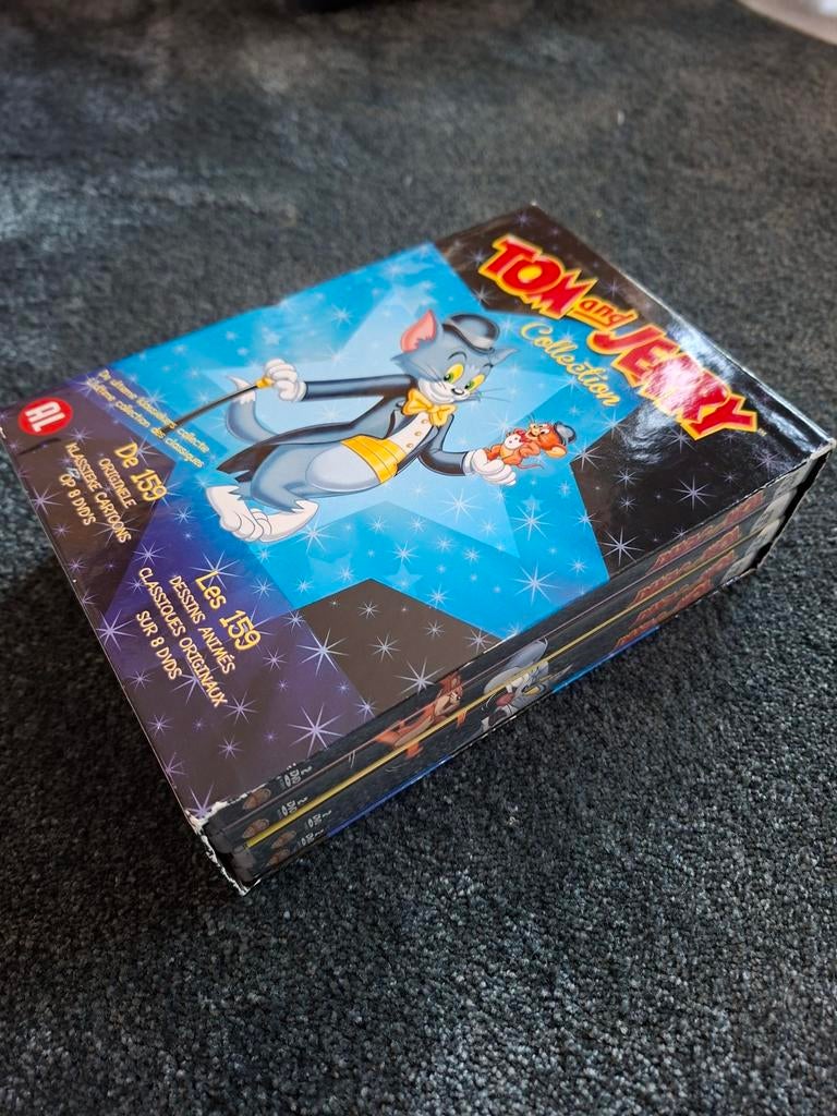 Tom & Jerry Collection DVD Box - 159 Originele Cartoons, Alle leeftijden, Ophalen of Verzenden, Zo goed als nieuw, Tv fictie