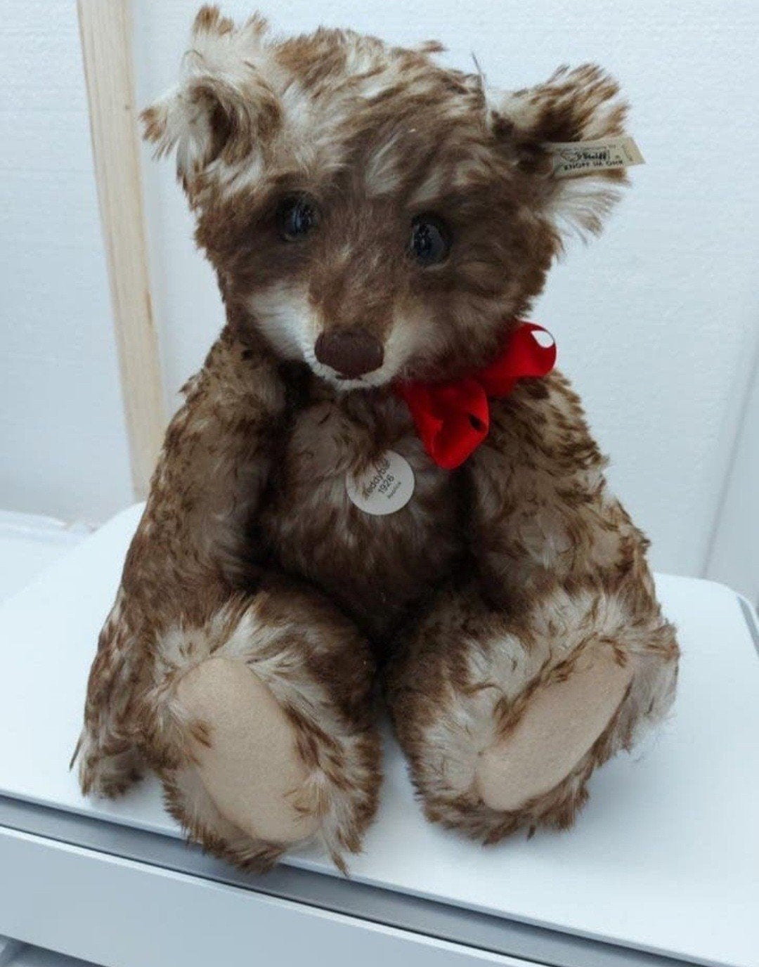 Steiff Teddy Beer / Teddy Bär met Knopf im Ohr, Ophalen of Verzenden, Zo goed als nieuw, Stoffen beer, Steiff