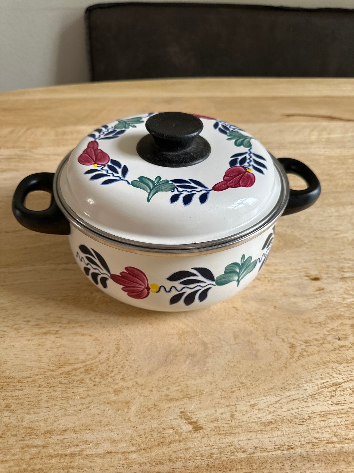 Boerenbont pan, Ophalen