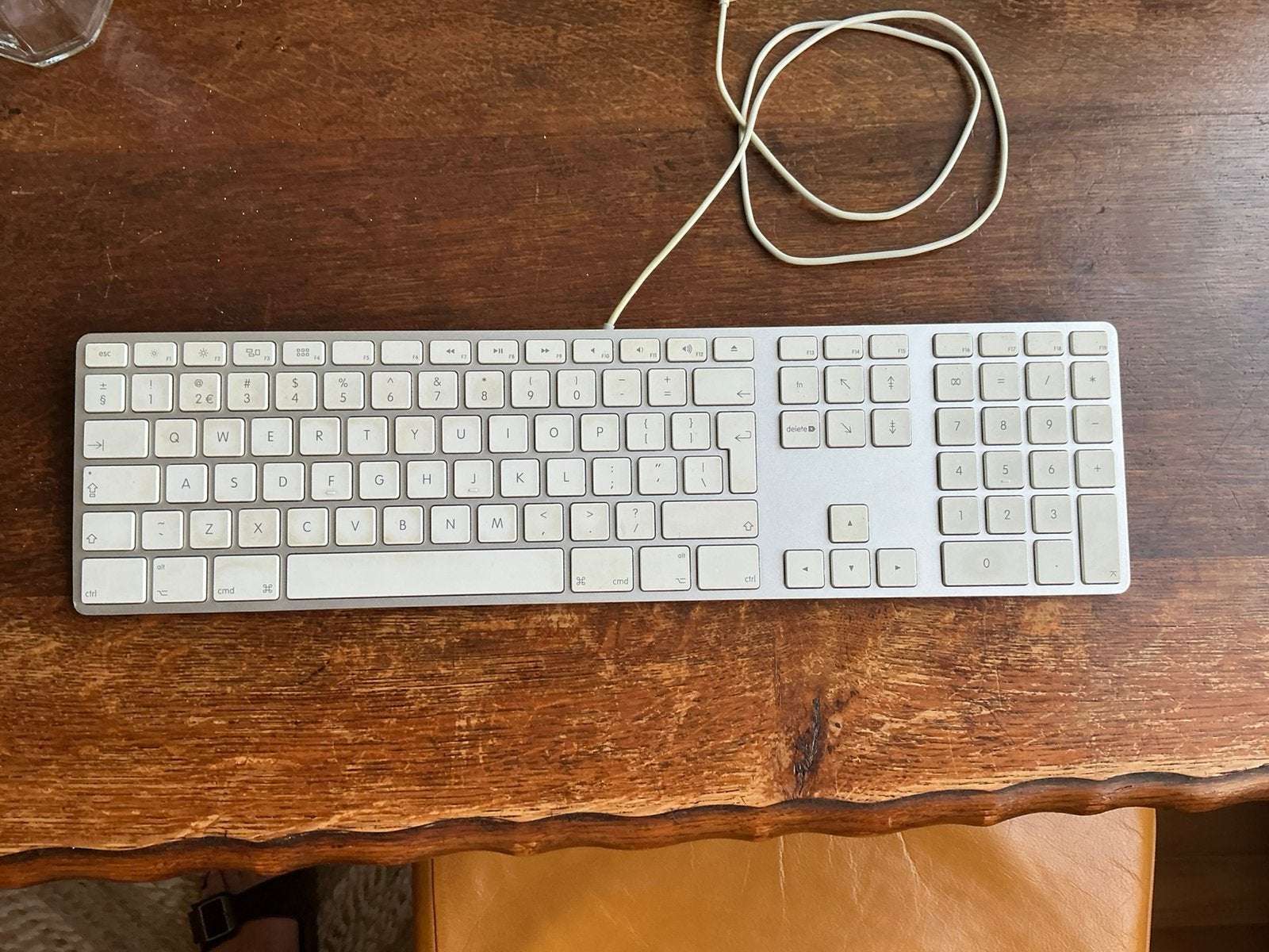 Apple keybord bedraad model A 1243, Ophalen of Verzenden, Zo goed als nieuw