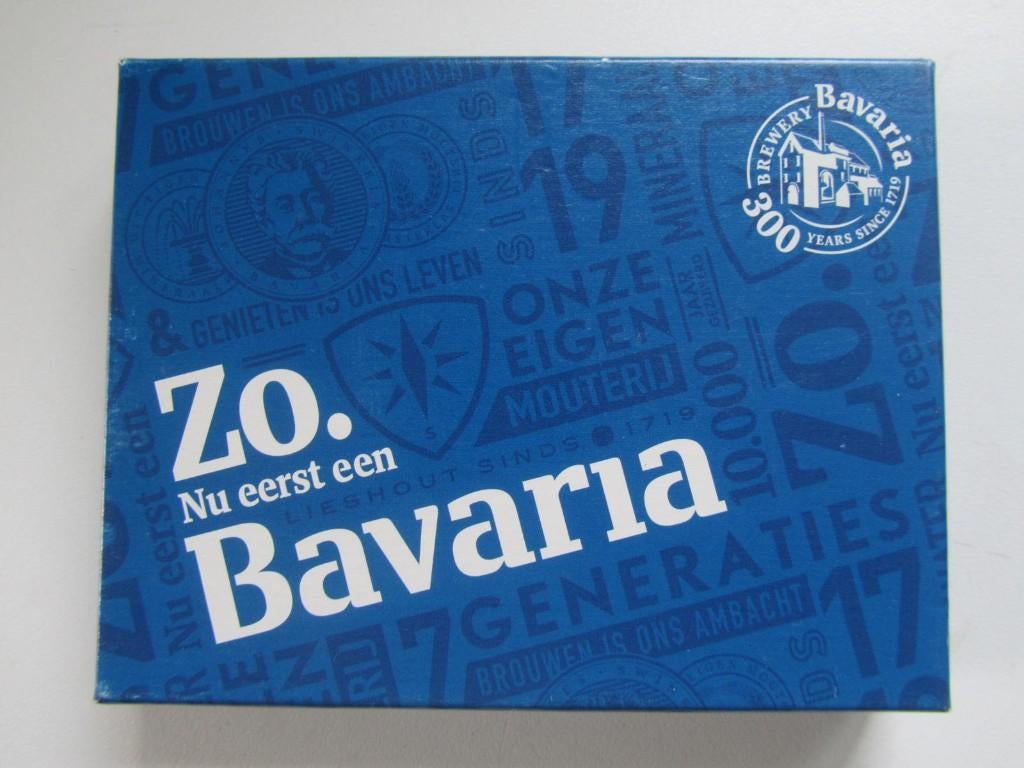 2 spellen kaarten BAVARIA BIER 300 jaar, Ophalen of Verzenden, Nieuw, Overige typen, Bavaria