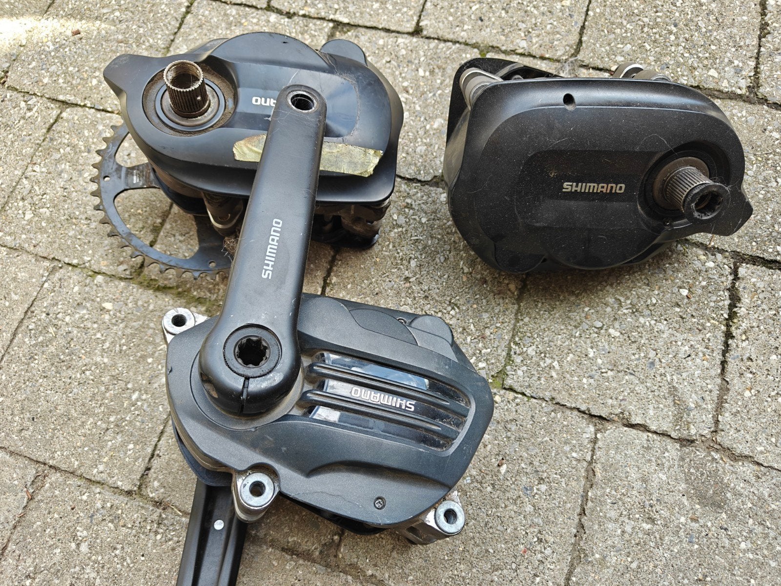 Shimano Steps E6100 motoren voor elektrische fiets, Gebruikt, Motor, Shimano, Ophalen