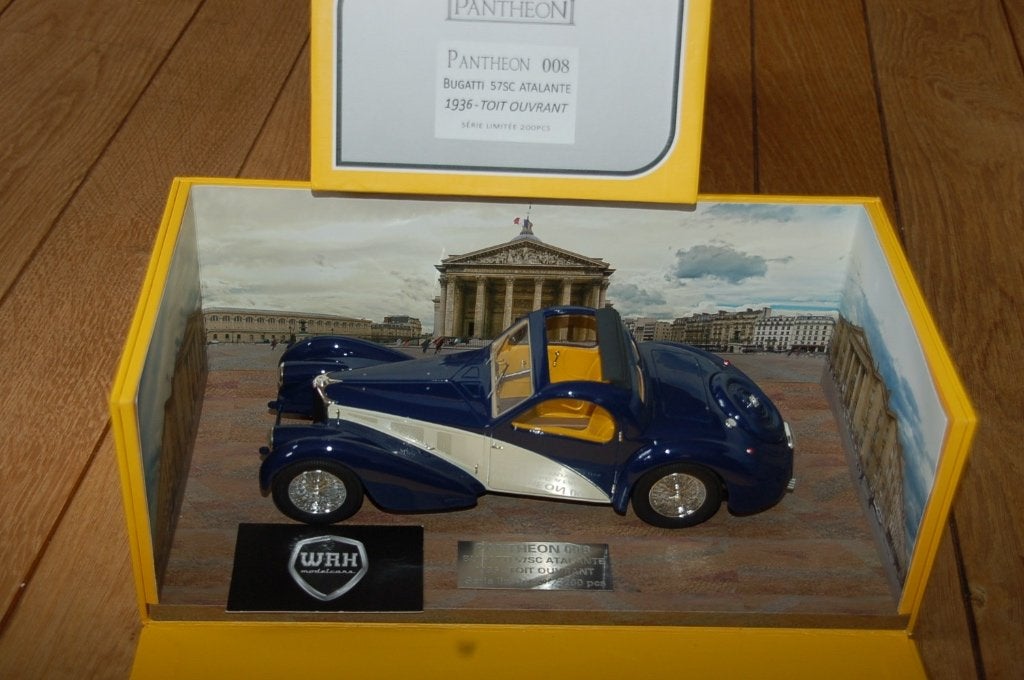 1:18 BUGATTI 57 SC ATLANTE Pantheon models WRH, Hobby en Vrije tijd, Verzenden, Zo goed als nieuw, Auto, Overige merken
