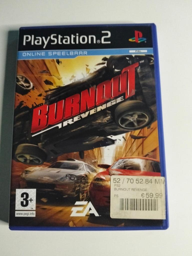 Burnout Revenge PS2 - Racegame met online multiplayer, Online, Racen en Vliegen, Ophalen of Verzenden, Zo goed als nieuw