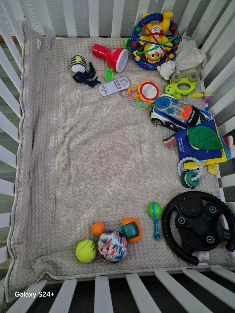 boxkleed/ matras, Kinderen en Baby's, Boxen, Ophalen of Verzenden, Gebruikt, Boxkleed