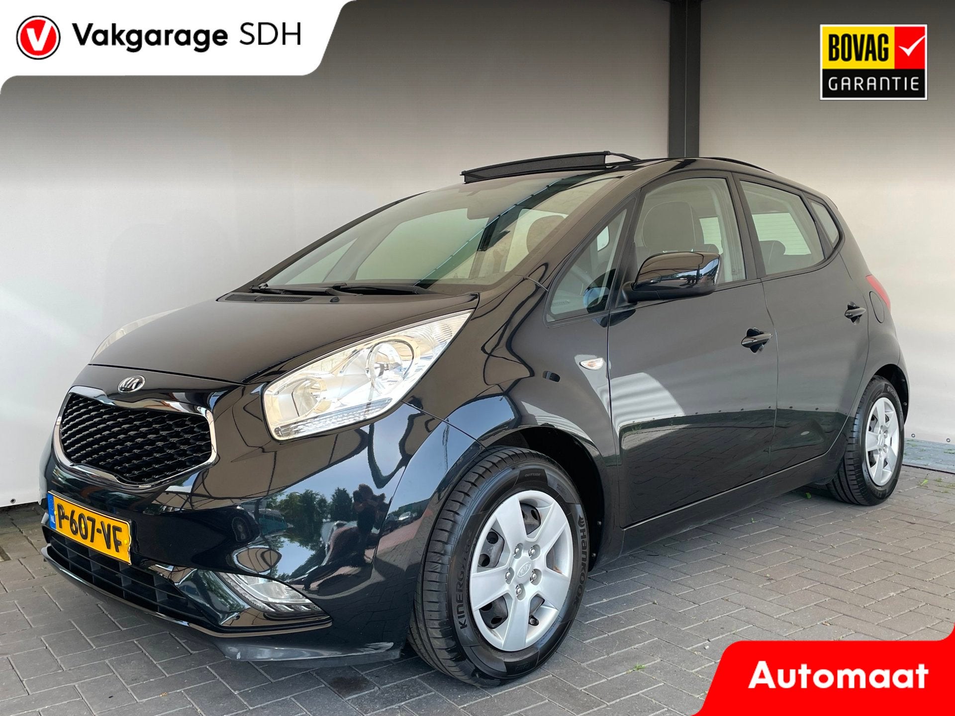 Kia Venga 1.6 CVVT ExecutiveLine|Automaat|Panoramadak|Trekha, Auto's, Gebruikt, 4 cilinders, Bedrijf, 550 kg
