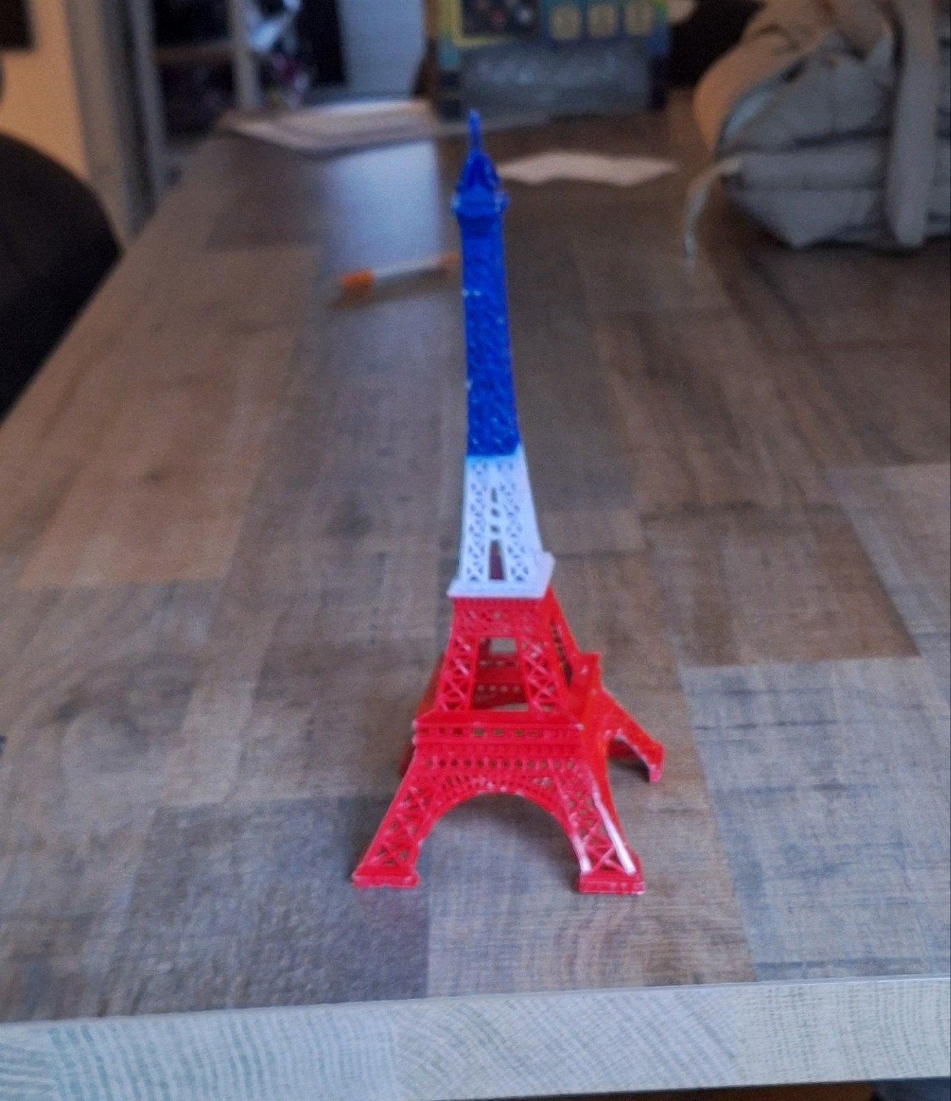 Eiffeltoren miniatuur - Frans design, Ophalen of Verzenden