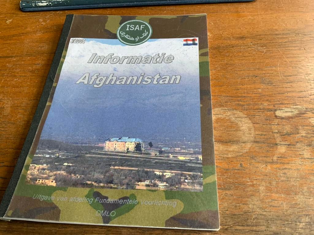 Informatie Afghanistan ISAF - Afdeling Fundamentele Voorlich, Boeken, Ophalen of Verzenden, 1945 tot heden, Gelezen, Landmacht