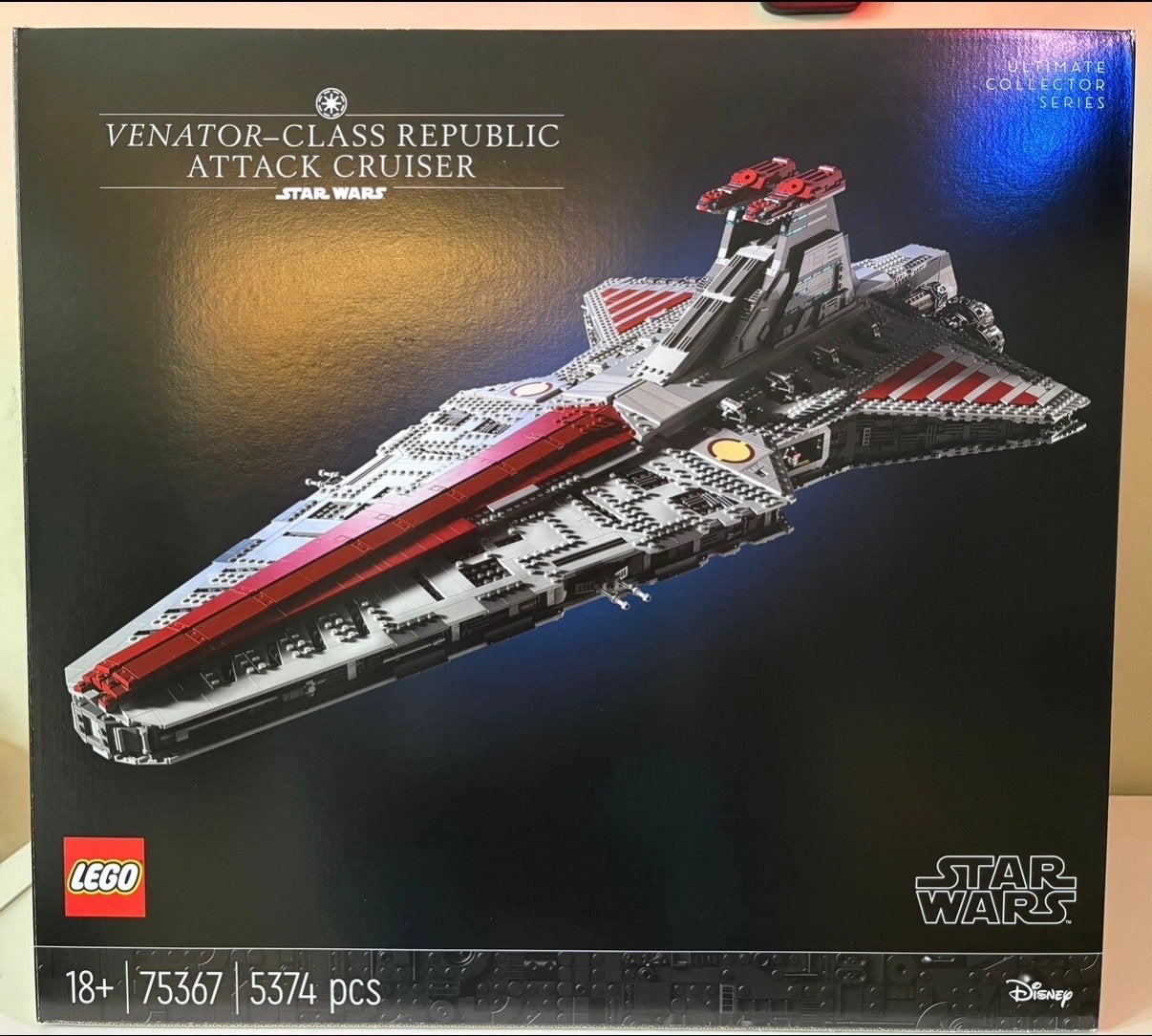 LEGO Star Wars 75367 Venator-Class Republic Attack Cruiser, Ophalen of Verzenden, Nieuw, Overige merken