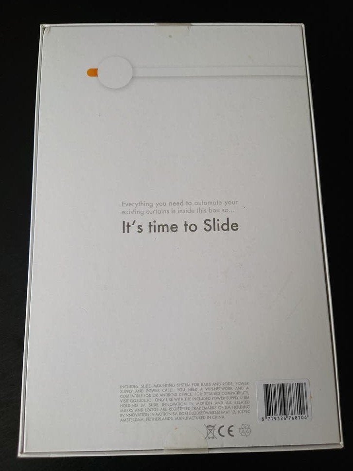 Slide slim gordijn systeem, Ophalen of Verzenden, Nieuw, Gordijn