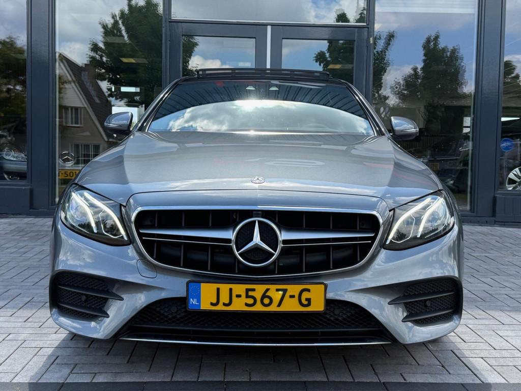 Mercedes-Benz E-klasse 200 AMG Pano Widescreen Ambiente Hud, Gebruikt, 4 cilinders, Origineel Nederlands, Bedrijf