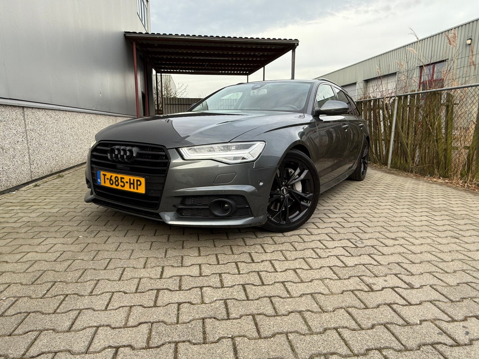 Audi A6 2.0 Tfsi Quattro 252pk S Tronic 2018 Grijs, Auto's, 1984 cc, 14 km/l, Stationwagon, Vierwielaandrijving