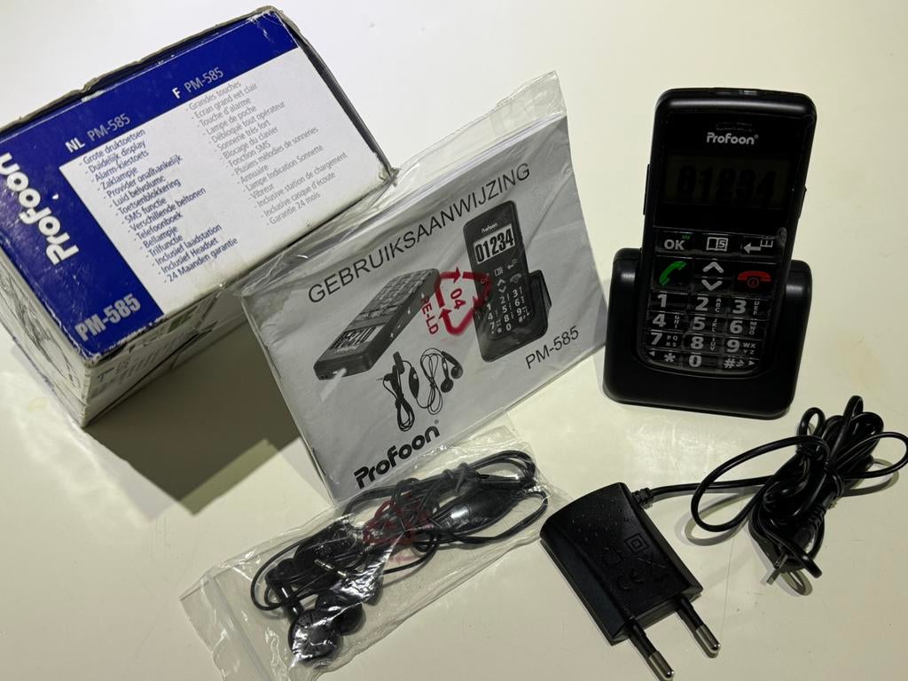 Nieuw Profoon big button GSM- PM 585, Ophalen of Verzenden, Zo goed als nieuw, Geen camera
