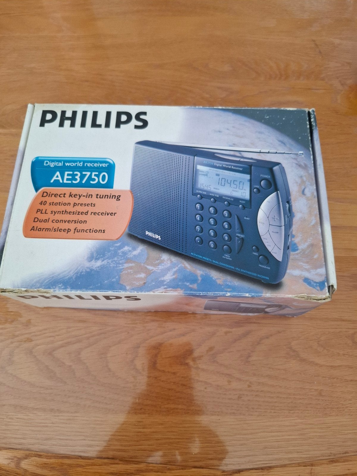 Philips AE3750 Digitale Wereldontvanger - Zo goed als nieuw, Audio, Tv en Foto, Radio's, Ophalen of Verzenden, Zo goed als nieuw