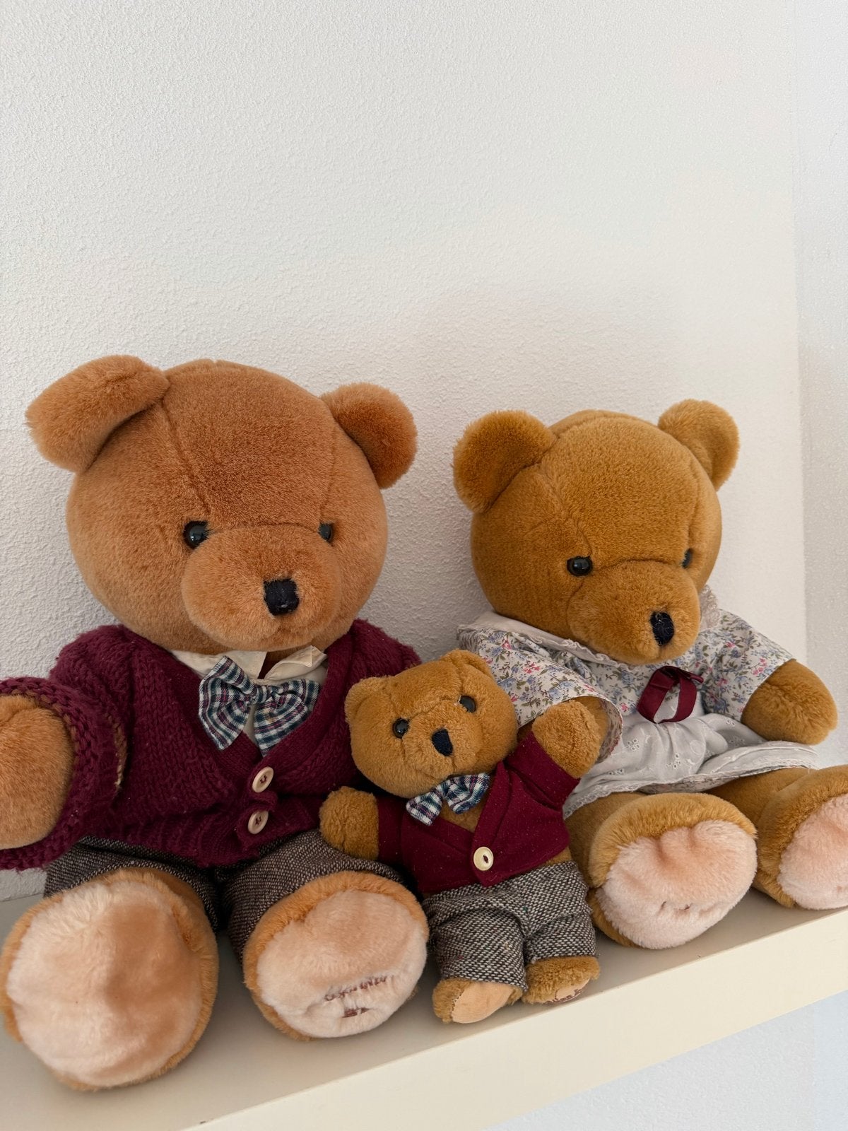 Bob & Sabine de Beer - Bijenkorf Berenfamilie, Overige merken, Beer, Ophalen of Verzenden, Zo goed als nieuw