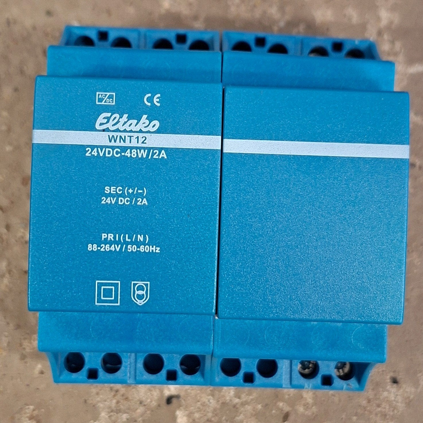 Eltako WNT12-24VDC-48W/2A DIN-rail Voeding / Power Supply, Eltako, Overige typen, Ophalen of Verzenden, X